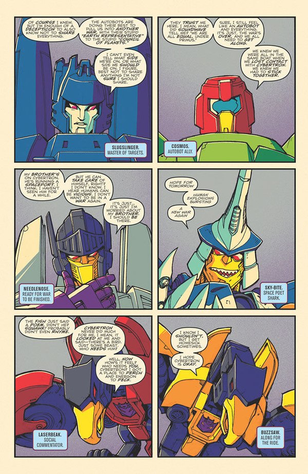 Optimus Prime Issue 12 Three Page ITunes Preview  (4 of 4)